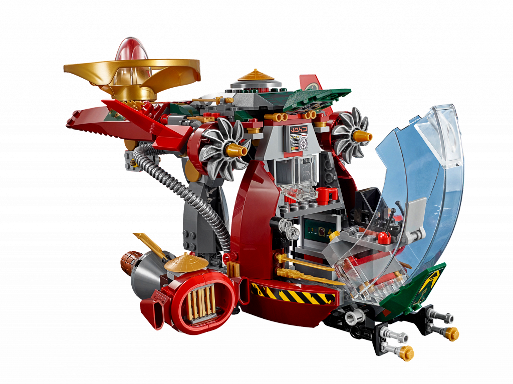 Lego Ninjago. Корабль R.E.X Ронана  